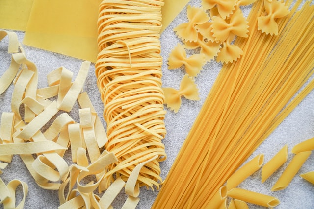 types de pâtes
